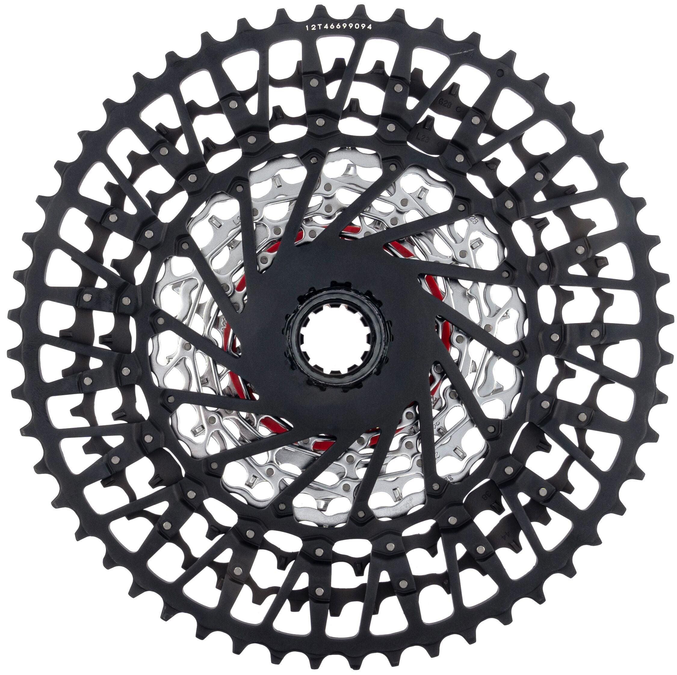 SRAM Cassette GX Eagle XS-1275 T-Type 12-speed zwart