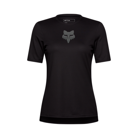 Fox W Ranger SS Jersey Hoofd Zwart