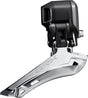 Shimano GRX Di2 FD-RX815 Voorderailleur 2x11 Lötmontage zwart/zilver