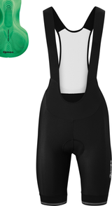 Gonso SITIVO Bib-Short Dames zwart / felgroen