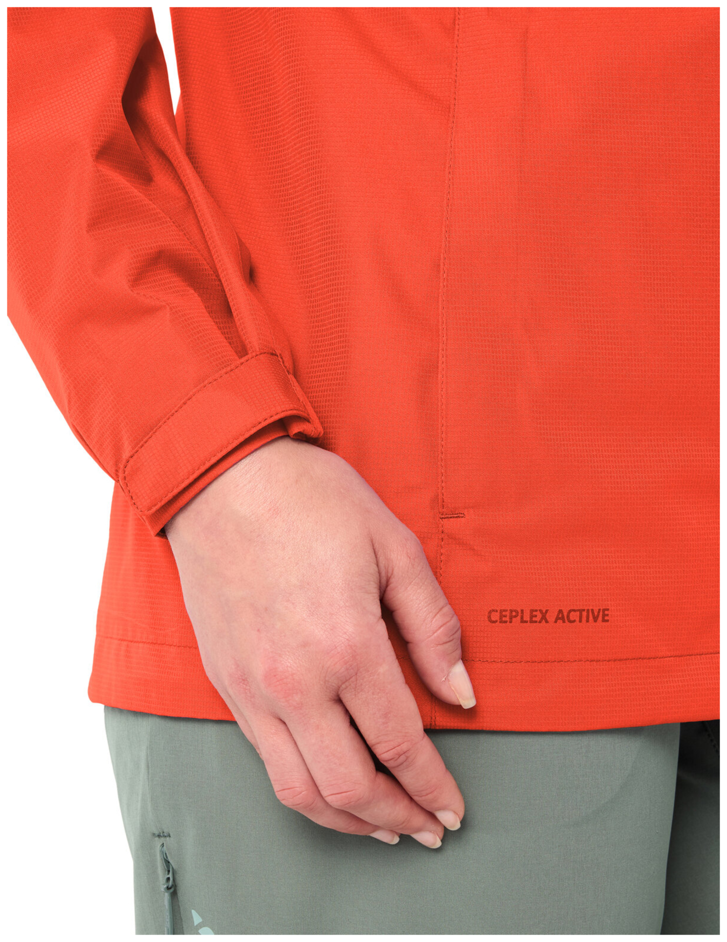 VAUDE Dames Escape Fiets Licht Jack glowing red