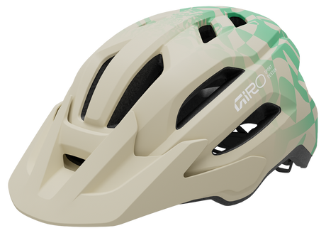 Giro Fixture II MTB-helm mat steen/groen rush