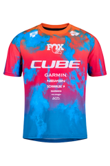 Cube MTB Trikot ROOKIE X Actionteam korte mouw black´n´blue