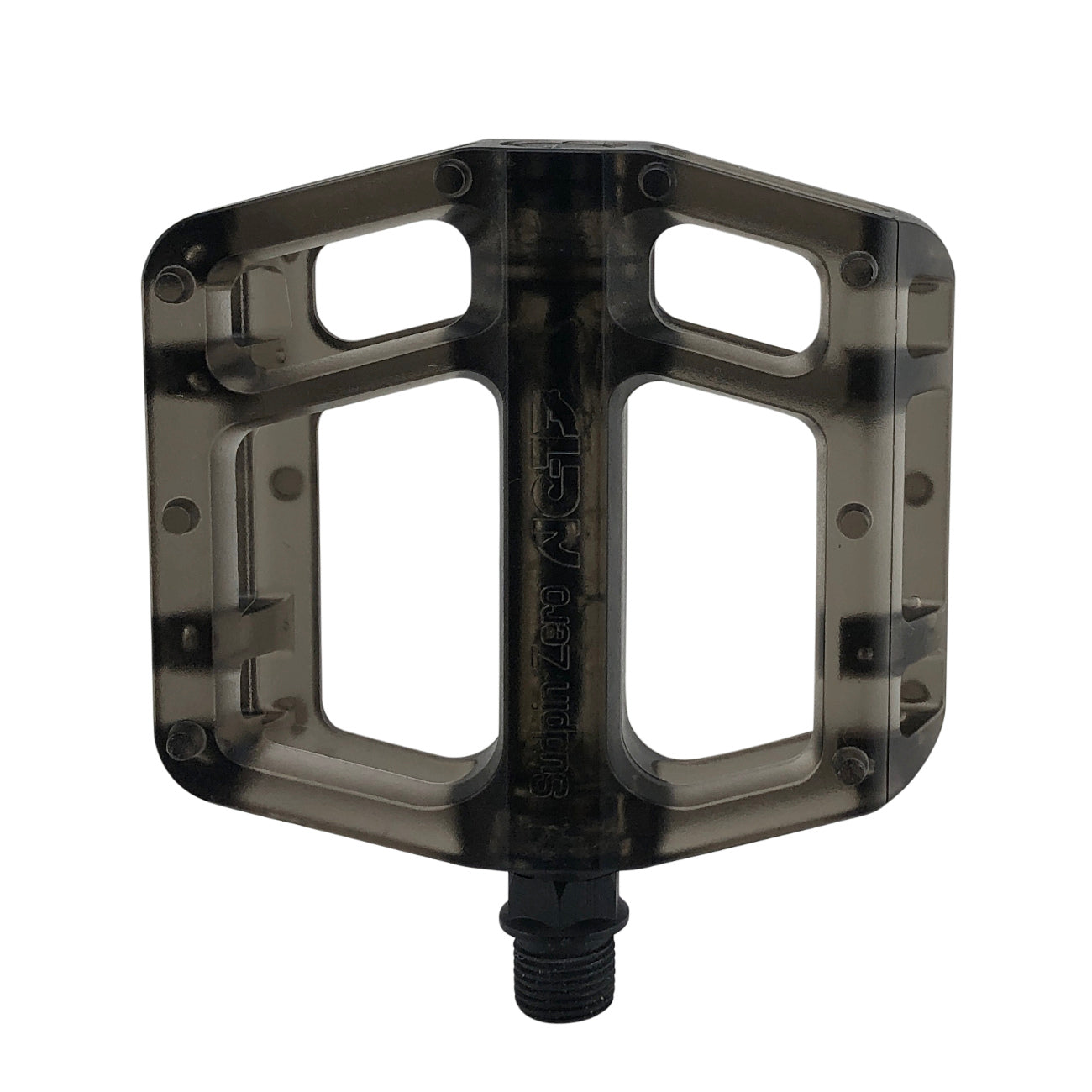 NC-17 platformpedaal Sudpin Zero Pro, kunststof, kogellager zwart