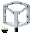 Crankbrothers Stamp 2 Large platformpedaal raw silver