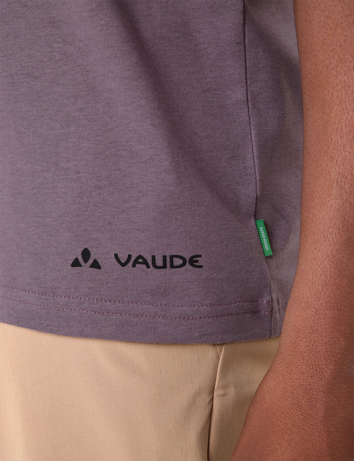 VAUDE Heren Casual Fietsshirt paars as