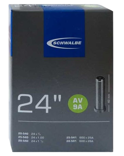Schwalbe No.9A rolstoelslang binnenband 24