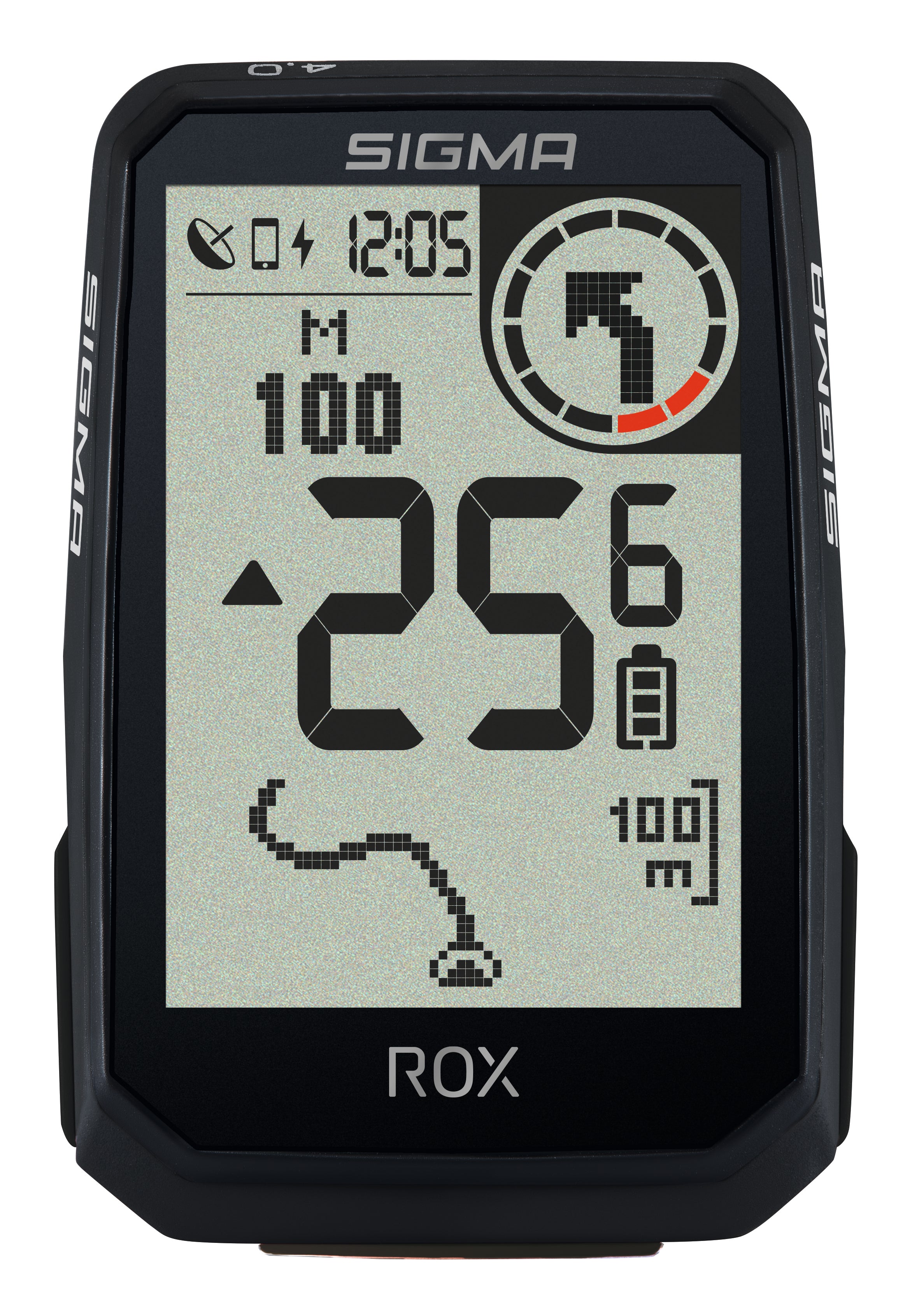 Sigma ROX 4.0 Endurance navigatiecomputer zwart