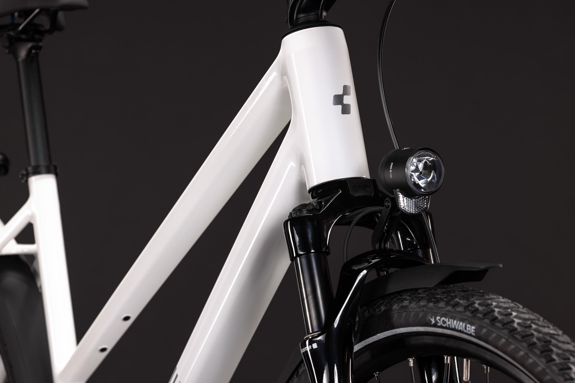 Cube Kathmandu Pro Trapez metallicwhite´n´chrome (2027)