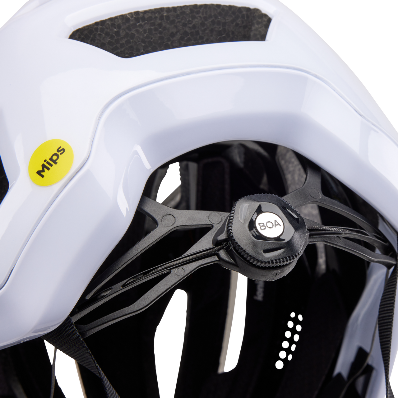 Fox Crossframe Pro Quest MTB-helm Wit
