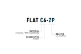 ACID pedalen FLAT C6-ZP olijf