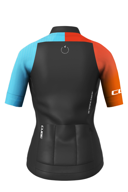 Cube ROAD/XC WS Tricot X Factory Racing korte mouw black