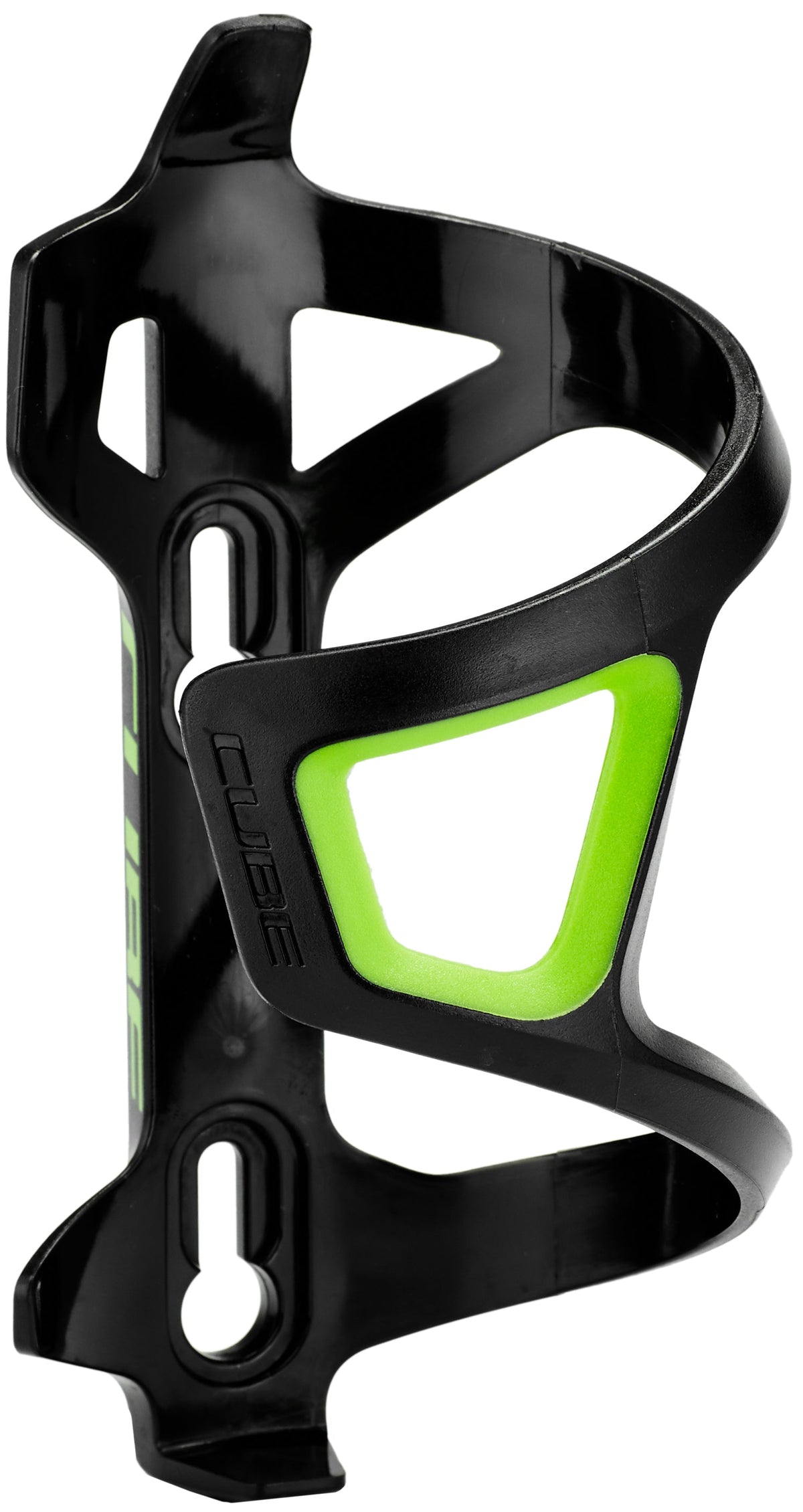 CUBE Bidonhouder HPP/R Linker Zijvak black´n´green