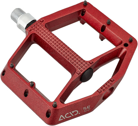ACID-pedalen FLAT A3-ZP rood