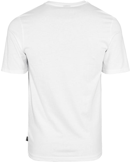 CUBE Biologisch T-shirt Klassiek logo wit en zwart