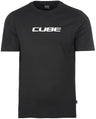 CUBE Biologisch T-shirt Klassiek logo zwart'n'wit