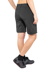 Gonso Civita fietsbroek dames zwart