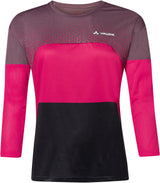 VAUDE Moab V Langarm T-shirt Dames zwart