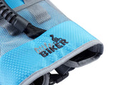 little Biker fietsleerjack Soft Blue