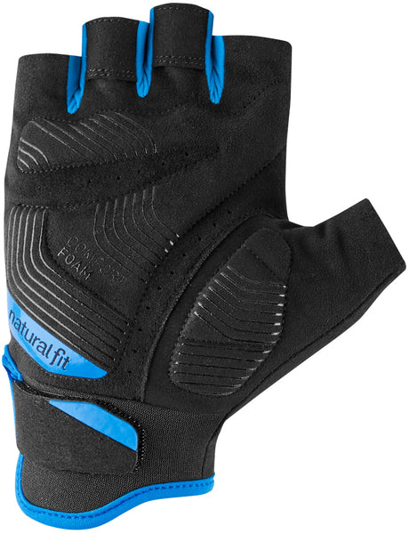 CUBE handschoenen korte vingers X NF zwart'n'blauw
