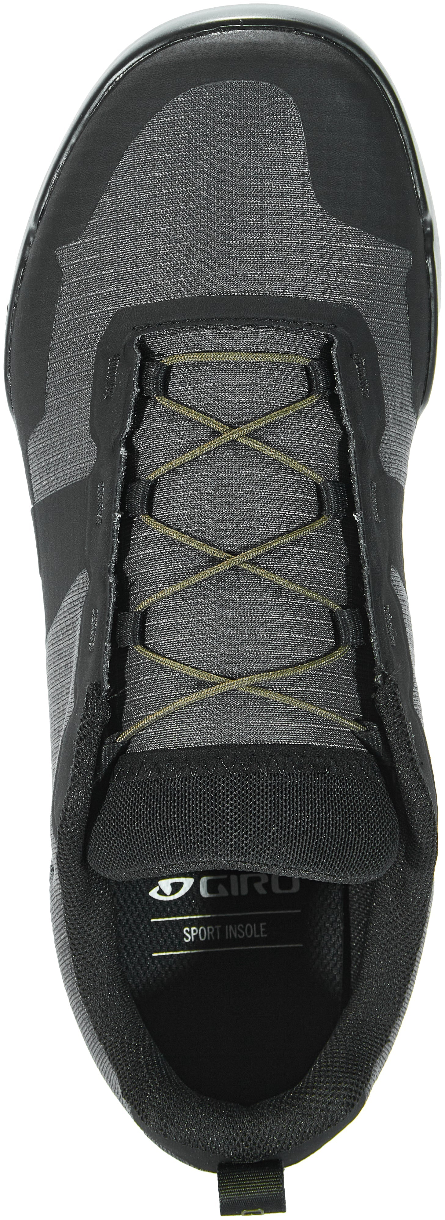 Giro Tracker Fastlace schoenen dark shadow/trail green