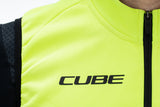 CUBE BLACKLINE softshellvest Safety neon geel