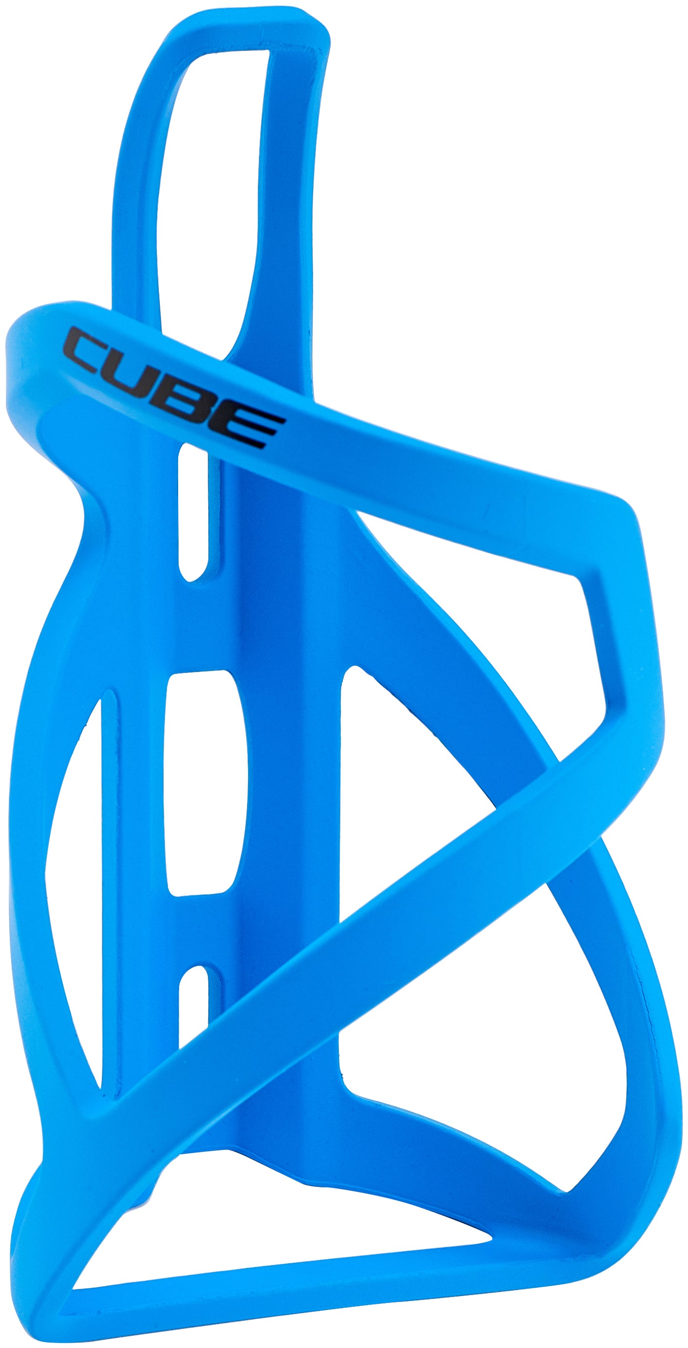 CUBE bidonhouder HPP Sidecage mat blauw en glanzend zwart