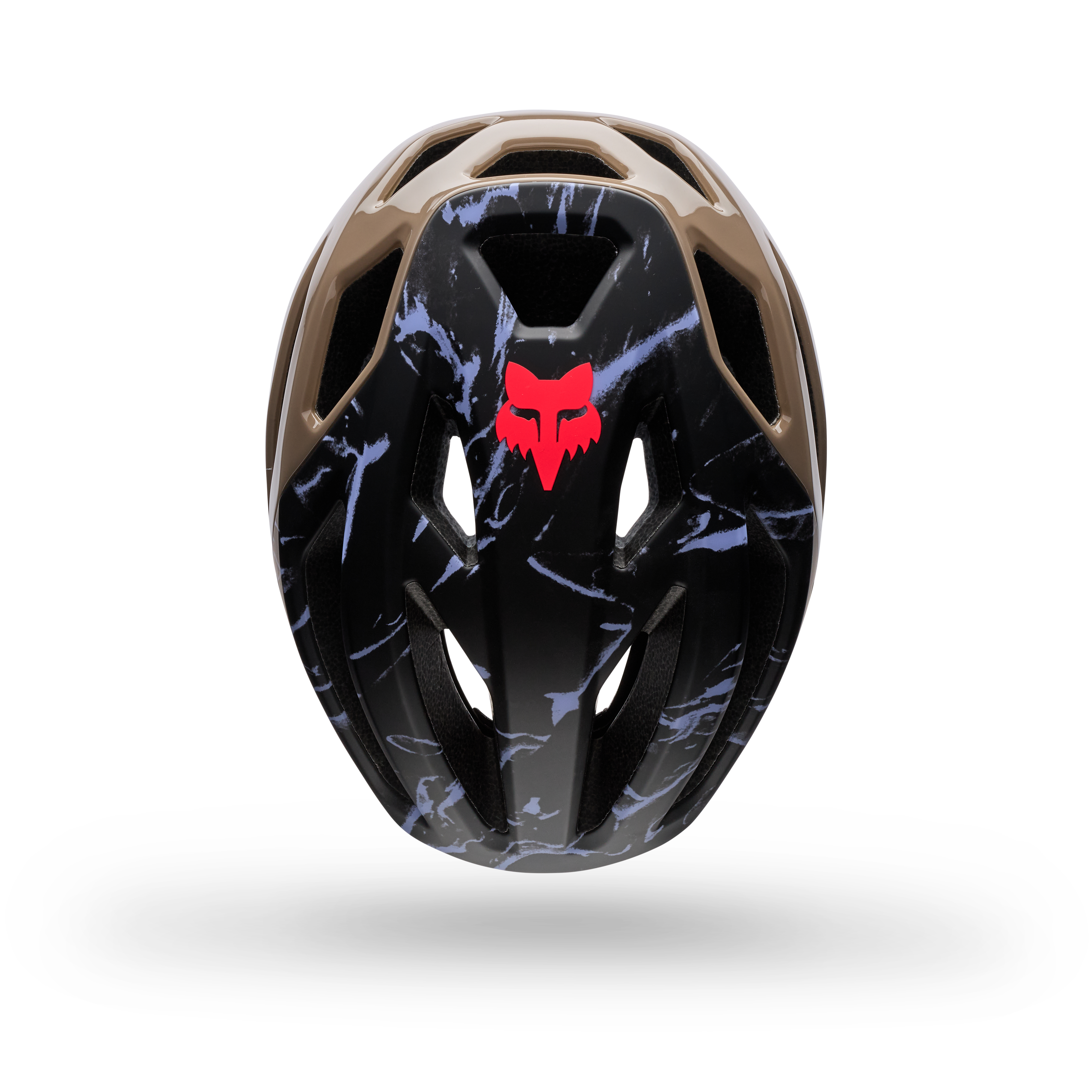 Fox Crossframe Pro Quest MTB-helm Notenbruin