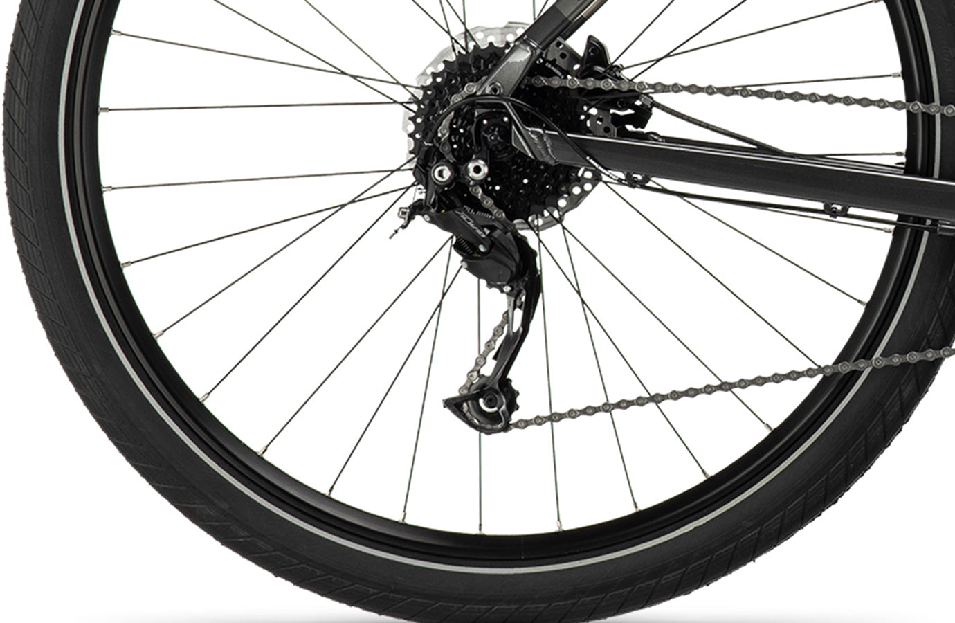 Cube Hyde Classic grafiet'n'black (2024)