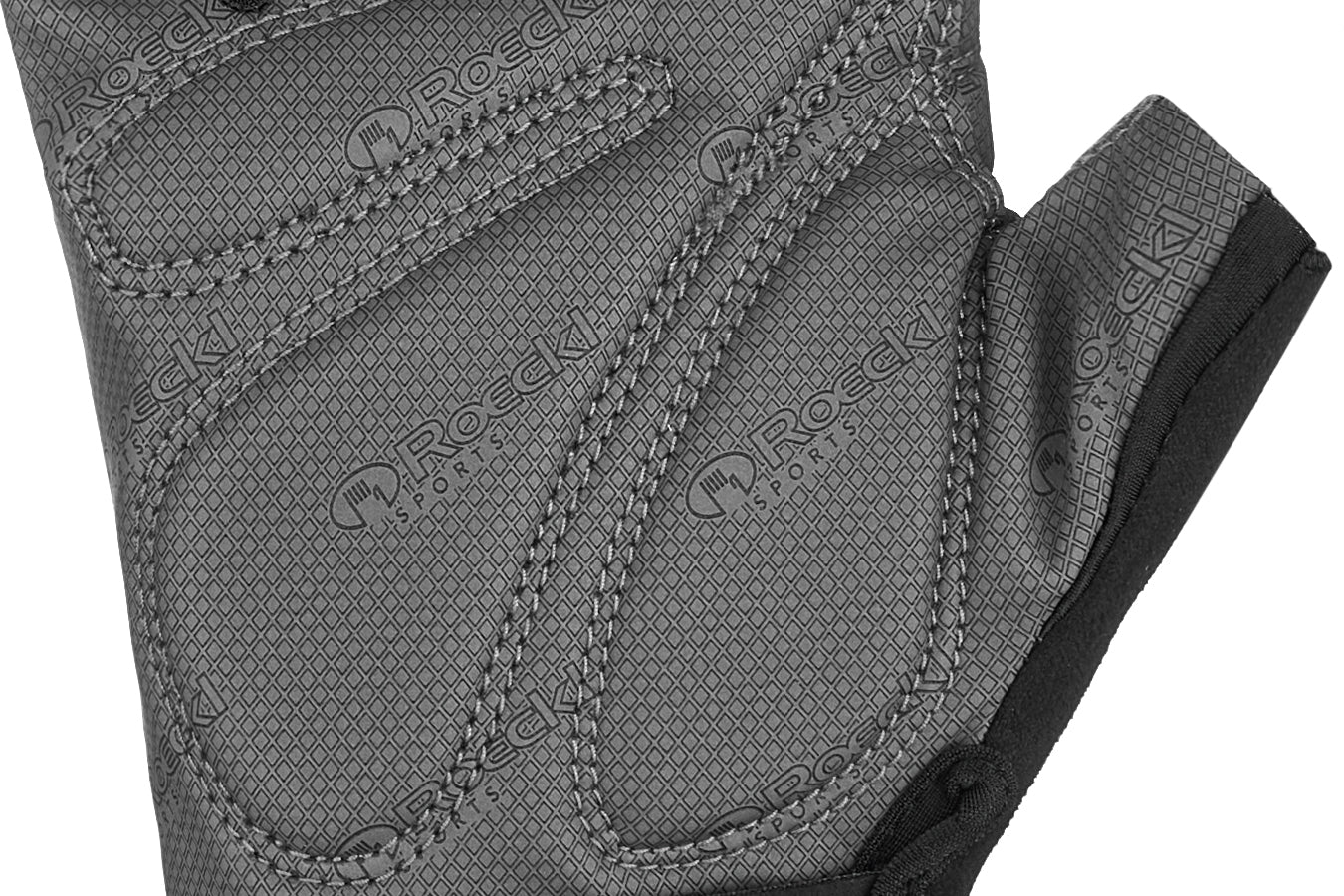 Roeckl Busano handschoenen Black Shadow/kiwi