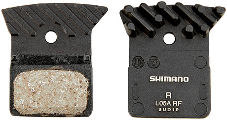 Shimano L05A-RF hars schijfremblokken met koelribben Dura Ace/Ultegra/105/Tiagra/GRX/Metrea