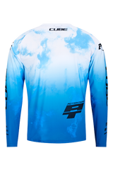 Cube MTB Shirt X Actionteam lange mouw black´n´white