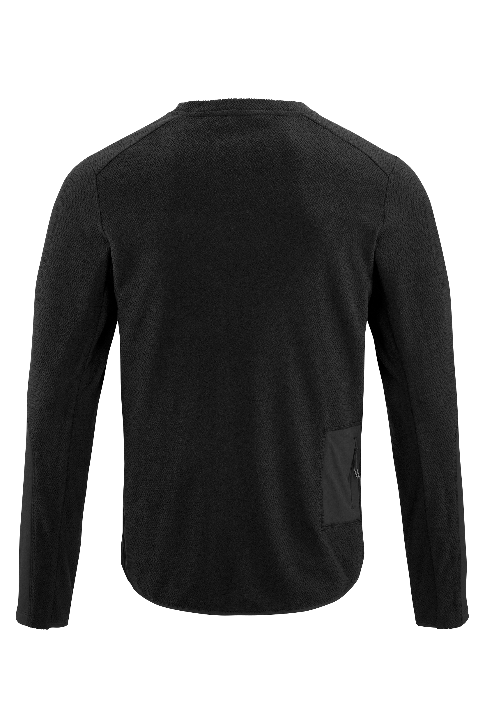 CUBE ATX Fleece shirt lange mouw zwart