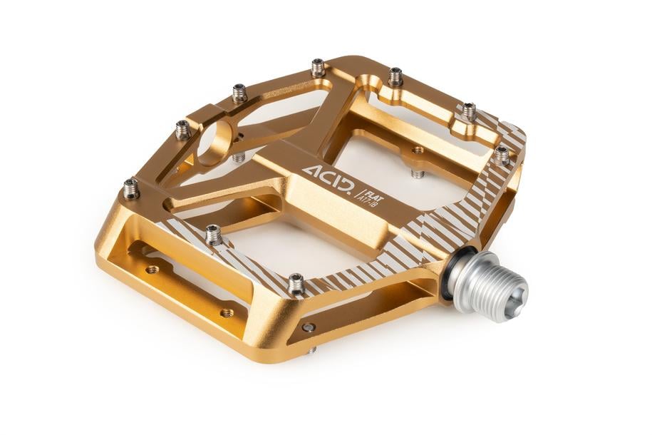 Acid Pedalen FLAT A17-IB goud