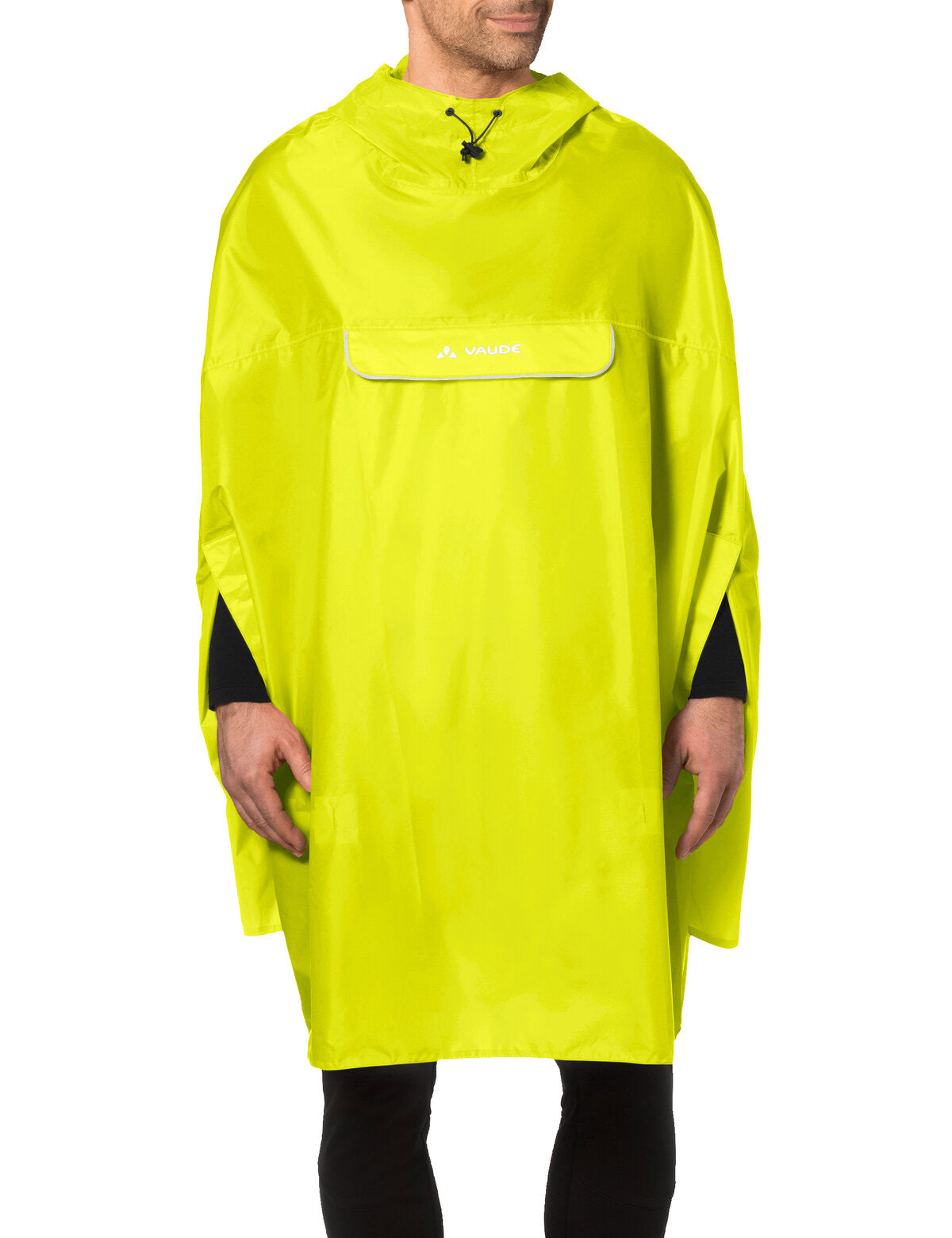VAUDE Valdipino Poncho geel