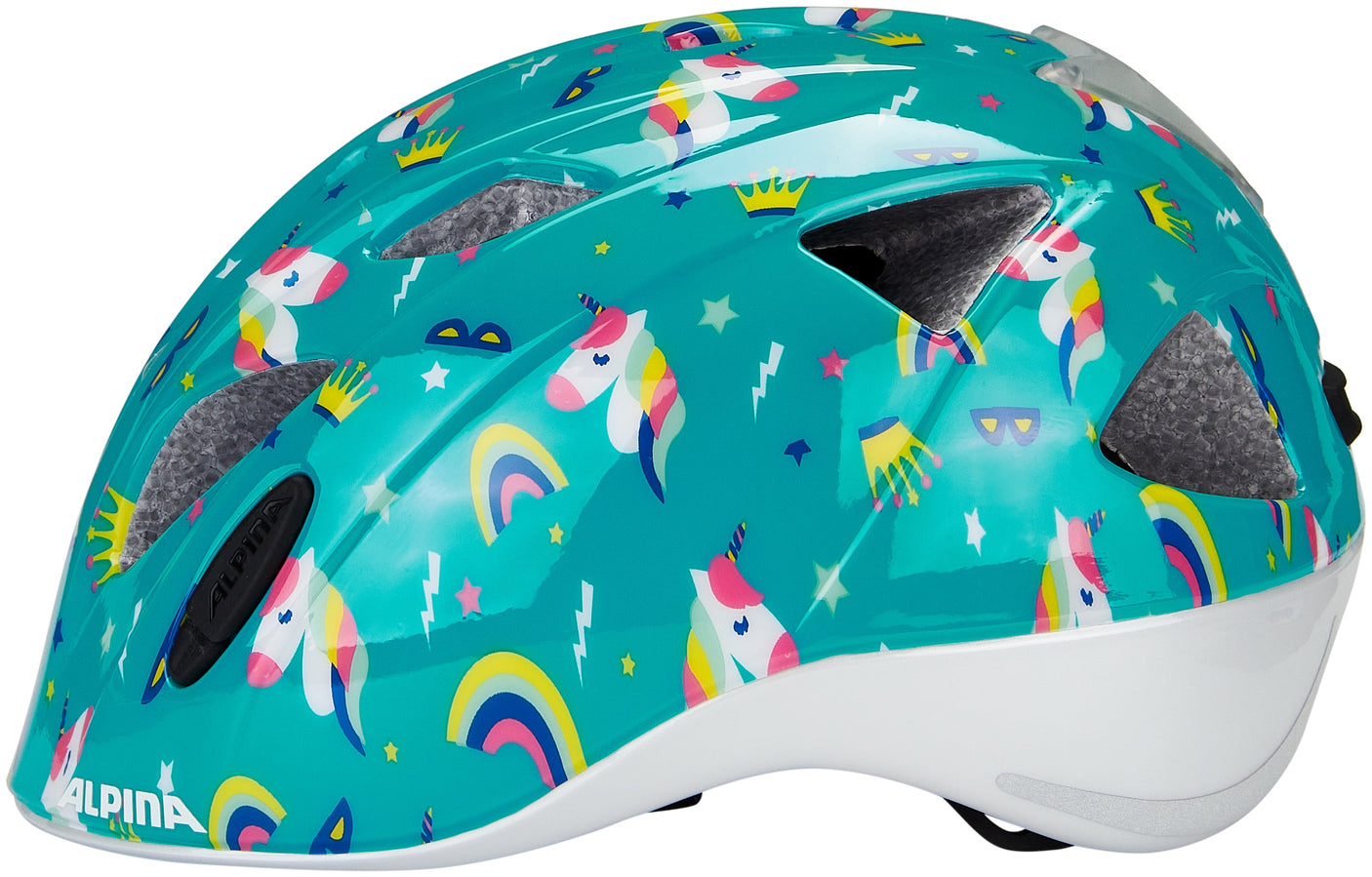 Alpina Ximo Flash helm kinderen turquoise