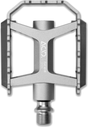 Acid Pedalen FLAT A8-IB Classic zilver