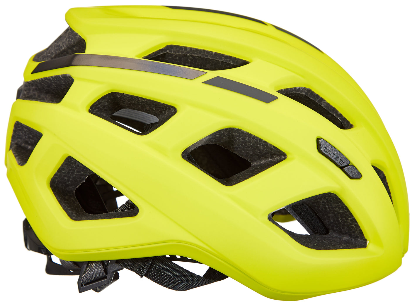 CUBE helm ROAD RACE geel