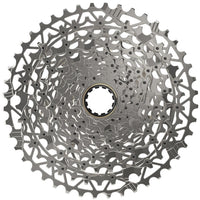 SRAM XPLR XG-1251 cassette 12-speed 10-44T zilver – aktuelle Variante