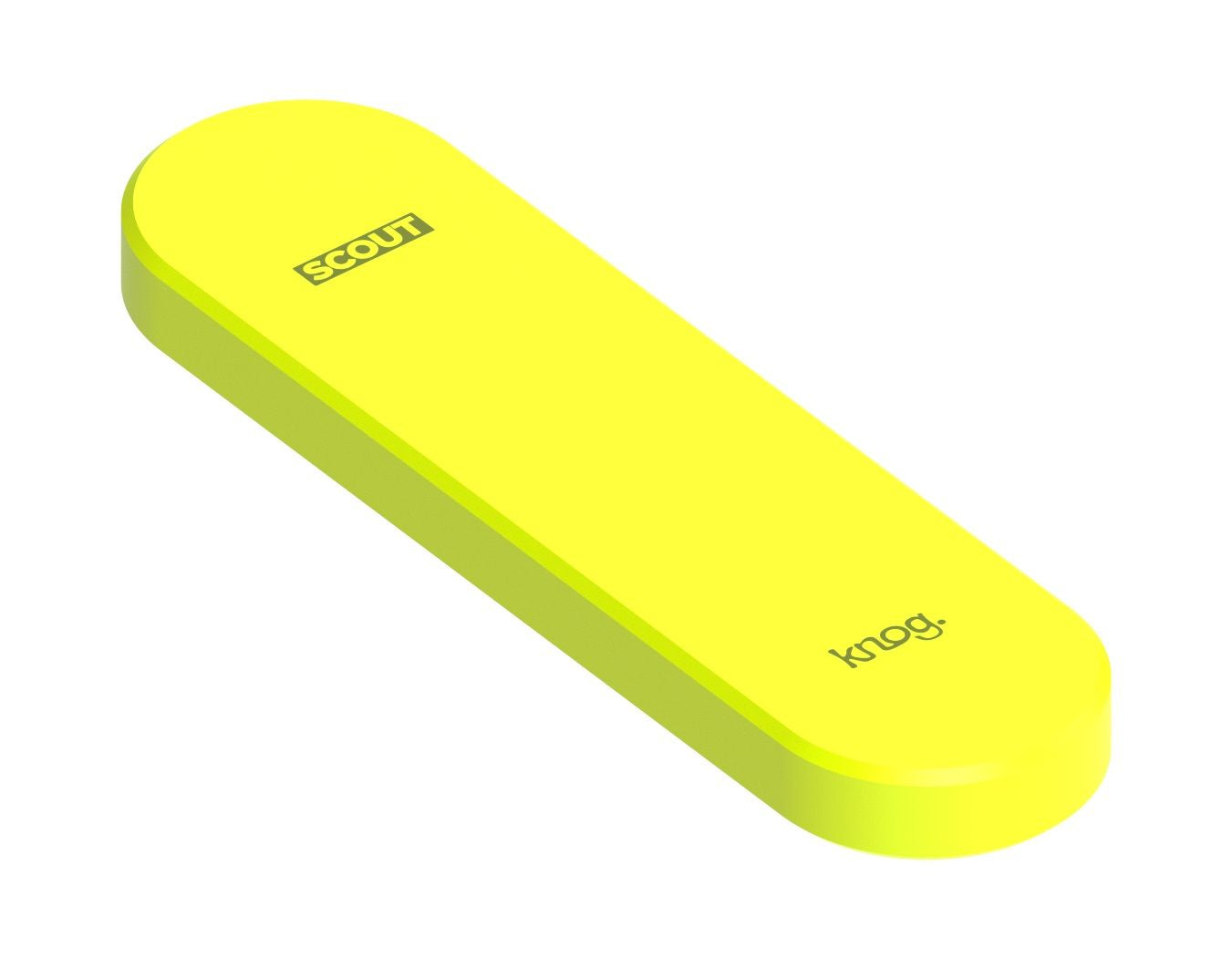 Knog Scout Fietsalarm en Finder black/neon yellow