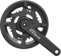 Shimano Cues FC-U4010-2 crankstel 9/10-speed 46-30T met kettingbeschermer – aktuelle Variante