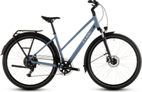 Cube Touring ONE Trapez (2026) | Trekkingfiets | bluebird´n´grey – aktuelle Variante