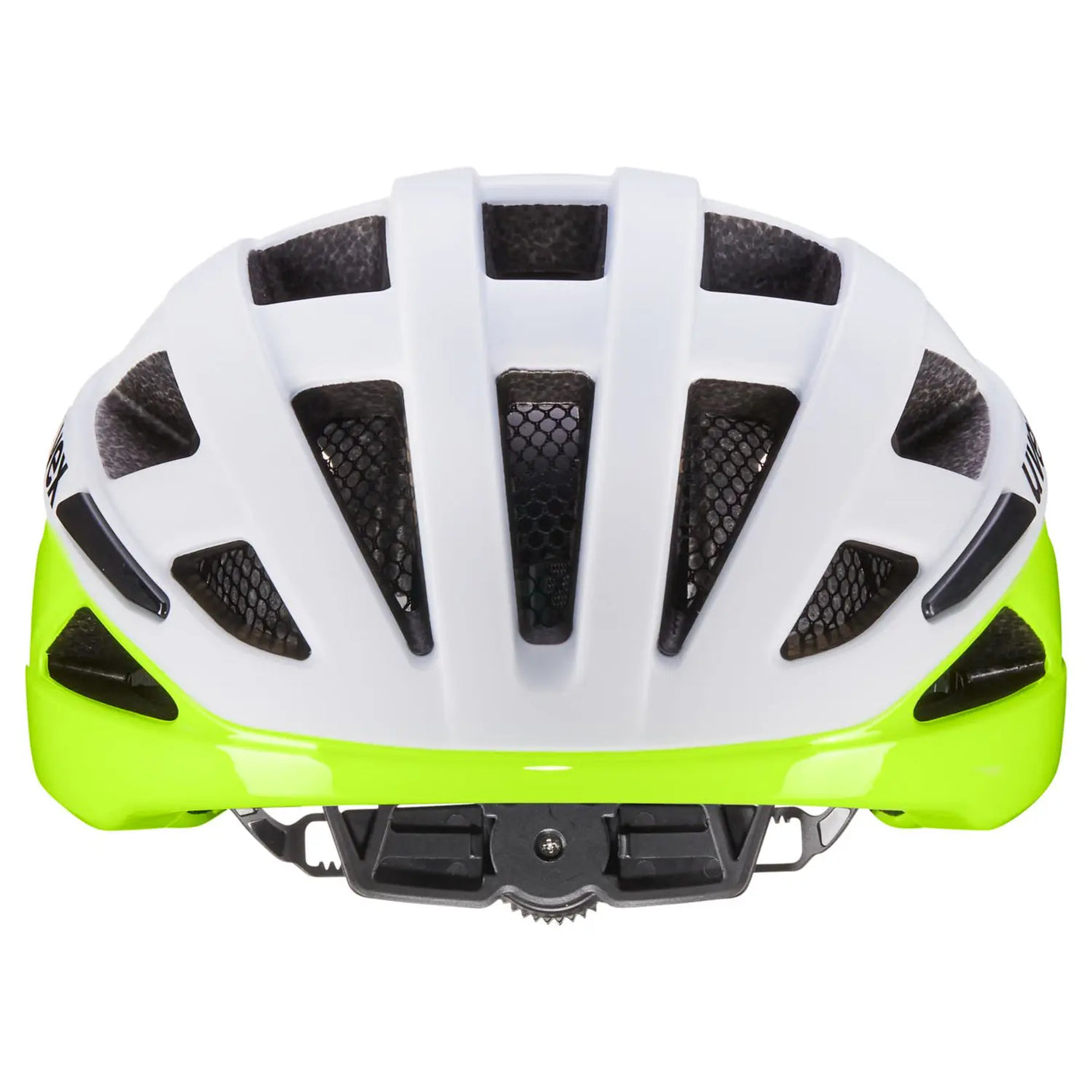 uvex I-Volute racefietshelm Wit-Neon Geel Mat