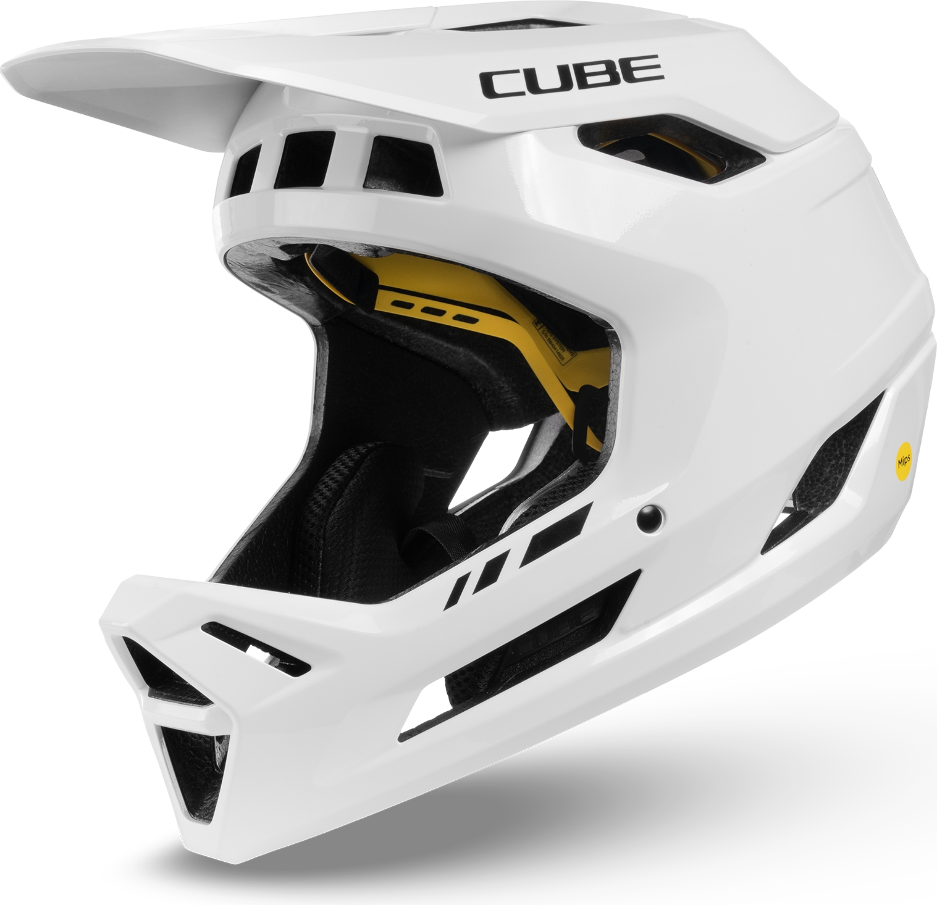 Cube Helm DESCENDER X Actionteam wit