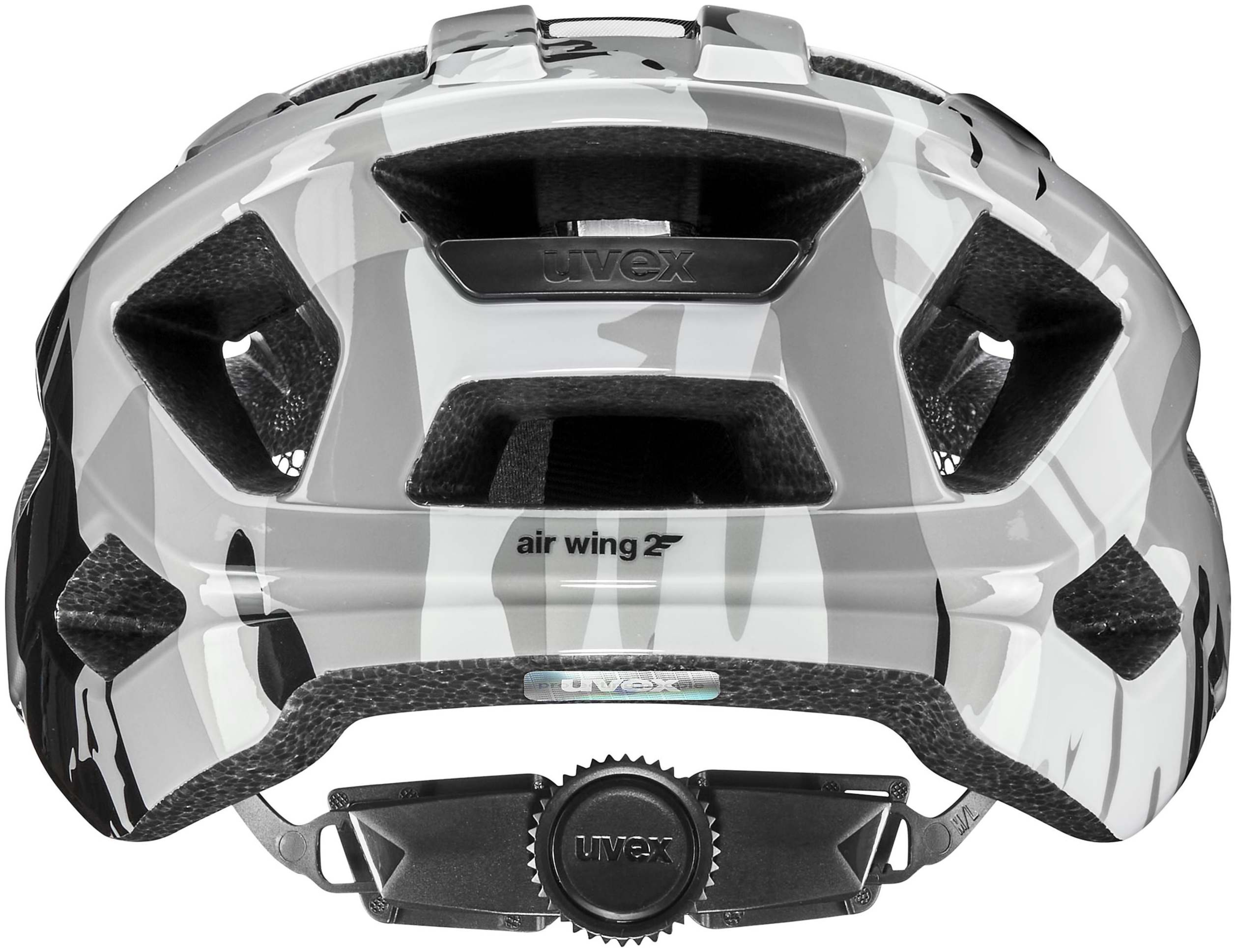 uvex Air Wing 2 Kinderhelm Warmgrijs-Zwart
