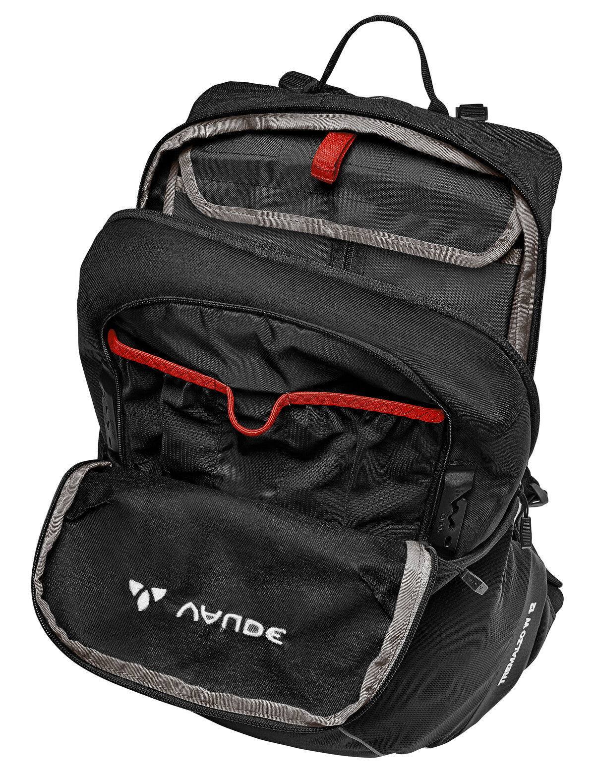VAUDE Tremalzo 12 Rugzak Dames zwart