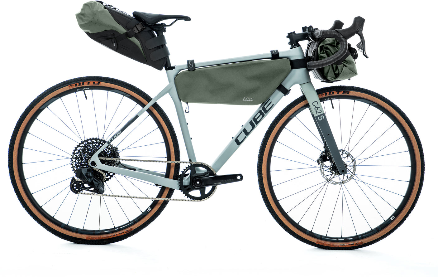 ACID frametas PACK PRO 4 groen