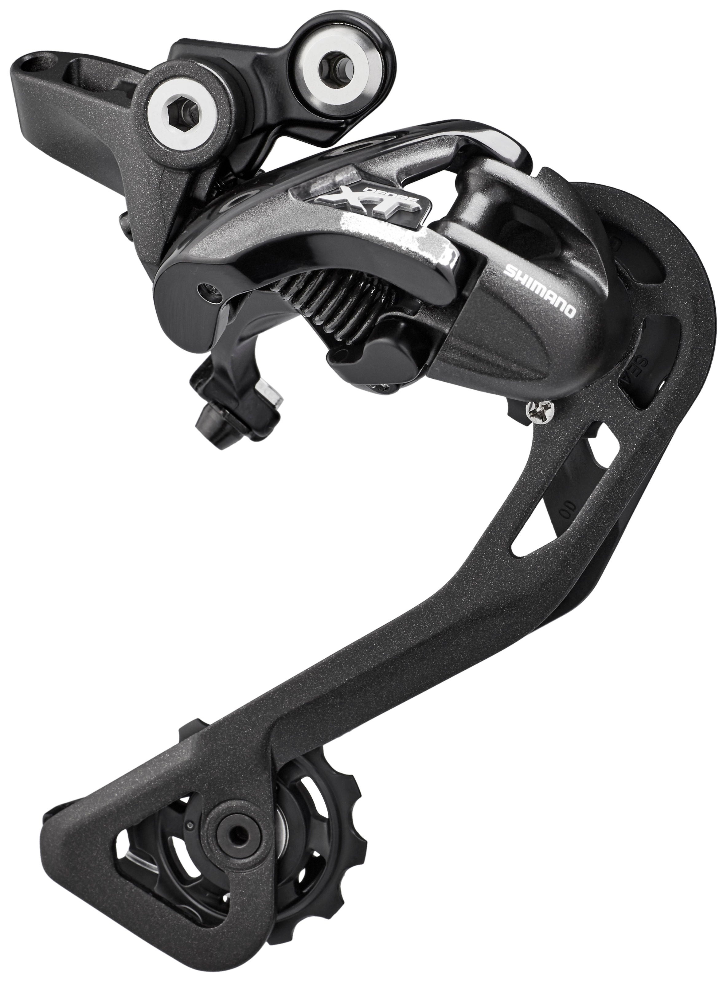 Shimano Deore XT Trekking RD-T8000 derailleur 10-speed zwart/grijs
