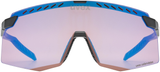 uvex Pace Stage Cv Fietsbril Zwart Mat / Spiegel Blauw