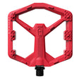 Crankbrothers Stamp 0 Large platform-pedaal bright red
